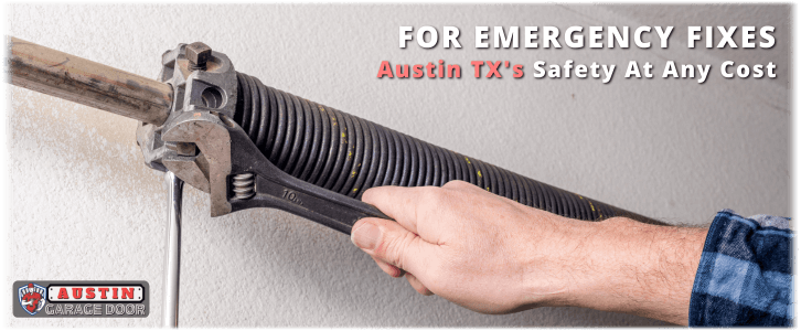 Broken Garage Door Spring Austin